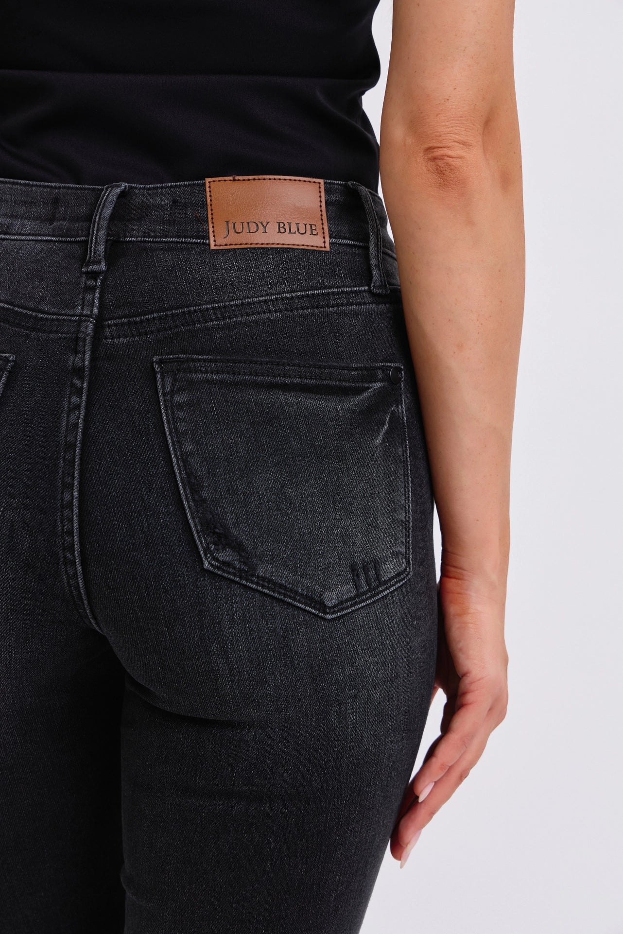 Judy Blue Black Skinny Jeans - Tummy Control