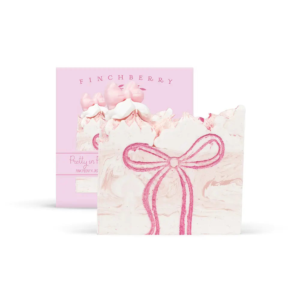 Pre-order Pretty in Pink Coquette Bow Soap by FinchBerry