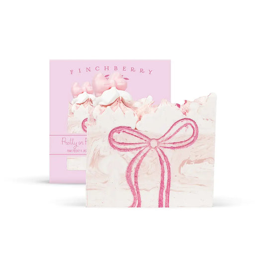 Pre-order Pretty in Pink Coquette Bow Soap by FinchBerry