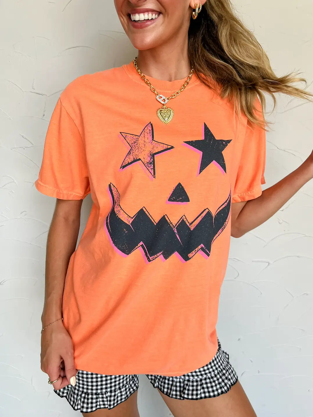 Pre-Order Star Eyes Pumpkin Graphic Tee
