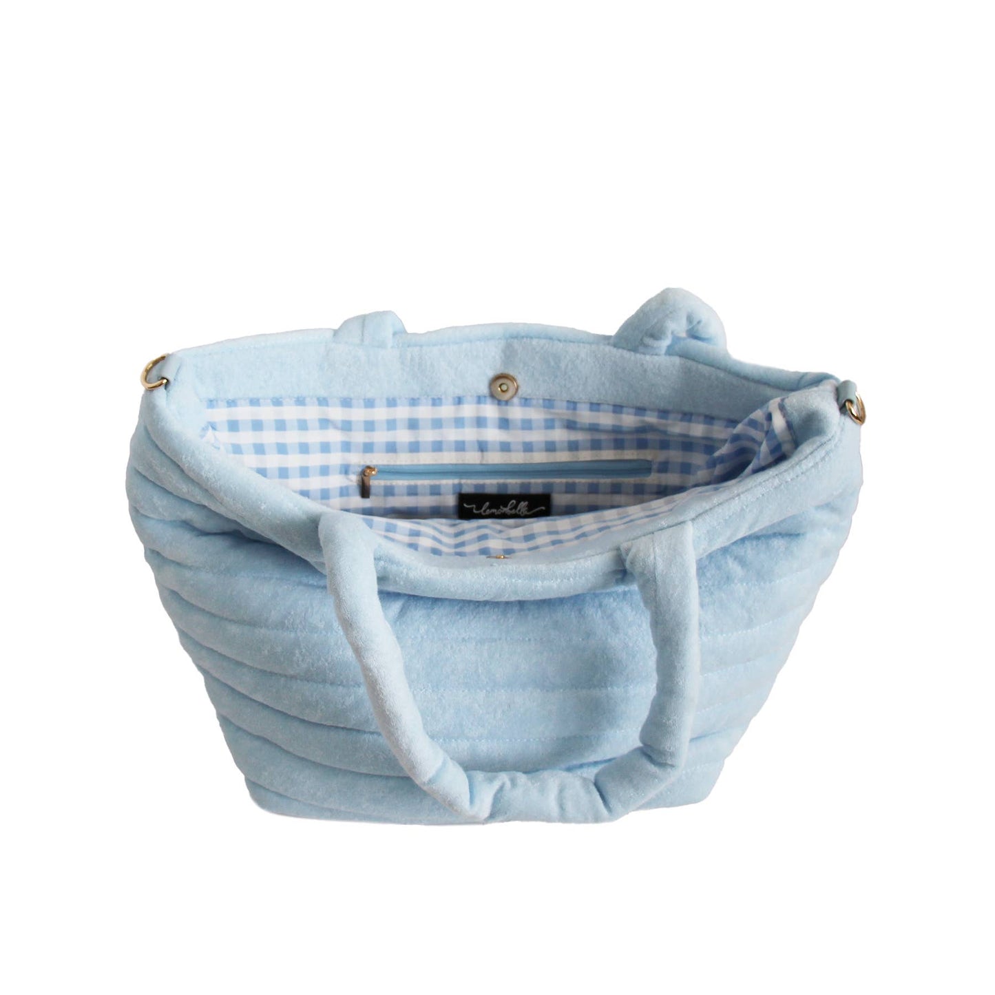 Sky Blue Terry Tote Beach Pool Spa