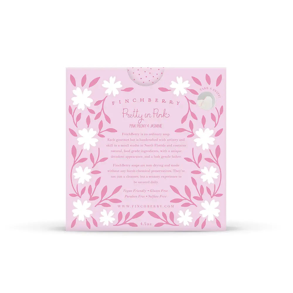 Pre-order Pretty in Pink Coquette Bow Soap by FinchBerry