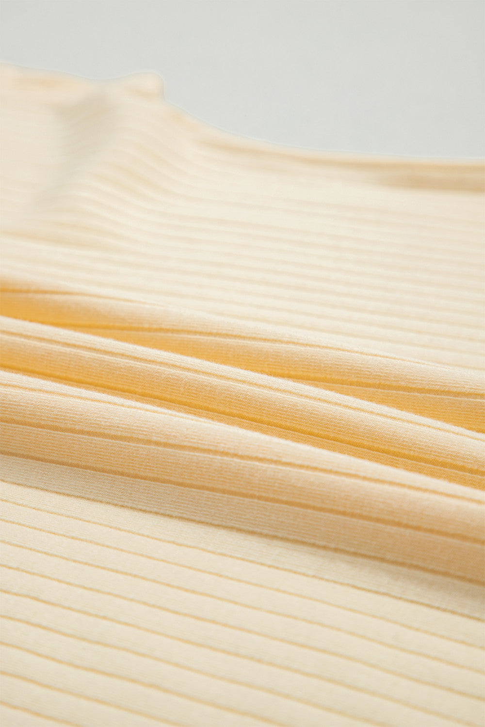 Pre-order Lemon Drop Ribbed Set - Curvy