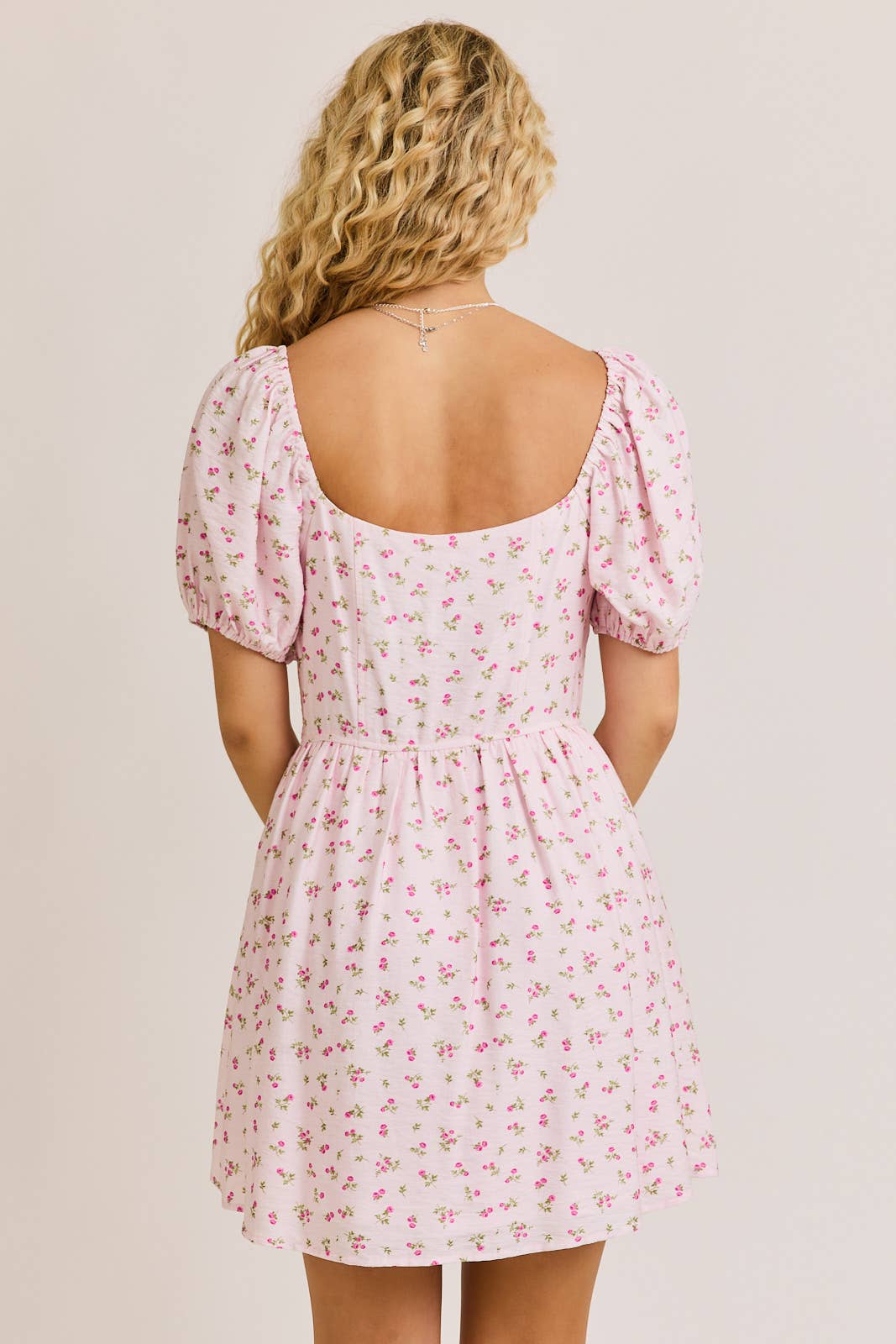 Sweetheart Serenade Floral Dress