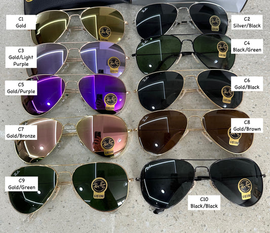 Pre-order RB Oversized Aviators