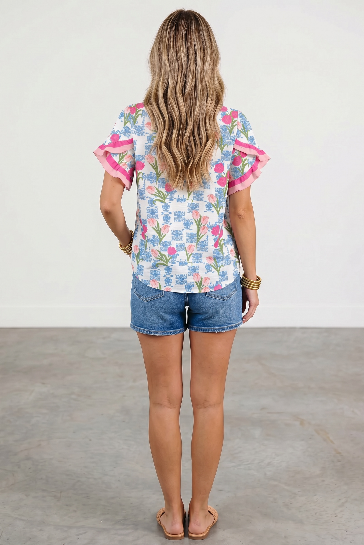 Pre-order Garden Party Ruffle Top