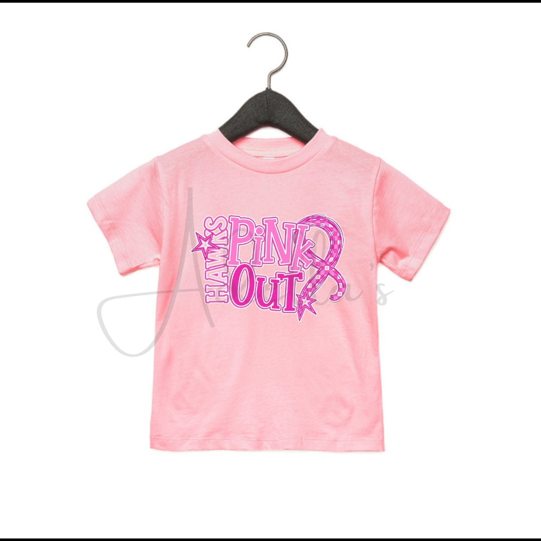 Pre-order Hawks Pink Out Game Day Shirt | Baby | Toddler | Youth | Adult