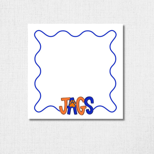 Pre-order School Spirit Notepads - JAGS