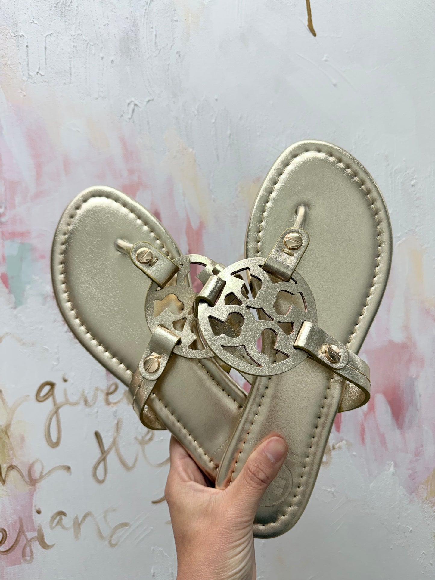 Pre-order Summer Sandals - Champagne Gold